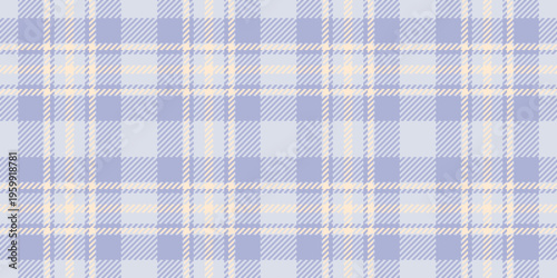 Furry texture fabric tartan, tone background plaid pattern. Pano vector textile check seamless in white and light colors.