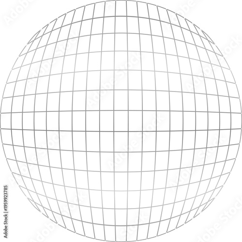 도형-원형-입체-3d-3차원-라인-선-와이어-그리드-망사-격자-와이어 프레임-모눈-은색-실버-구형 와이어프레임 그리드