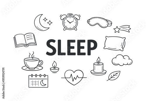 Healthy sleep routine and evening recovery lifestyle focused on winding down, restoring energy and maintaining balanced daily rhythms that support wellbeing and mental clarity