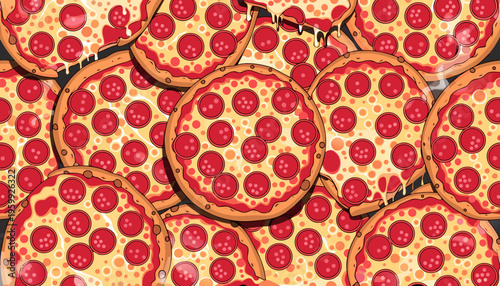 patron de pizzas redondas 