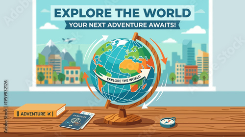 Explore the World Travel Concept