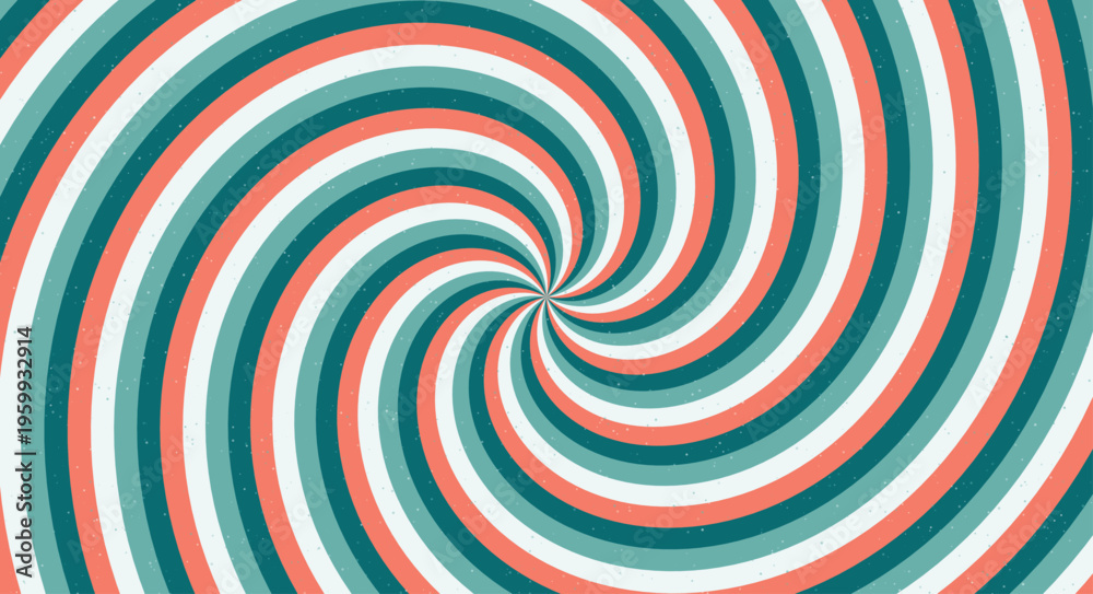 Naklejka premium Vibrant Swirling Stripes Pattern Background