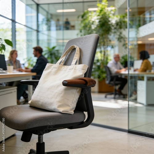 Photo of a modern office