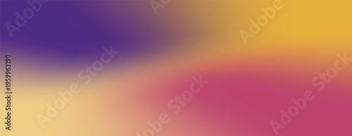 Vibrant grain gradient background abstract design featuring purple yellow and pink smooth color transitions creating soft, blended aesthetic perfect for digital art and creative projects