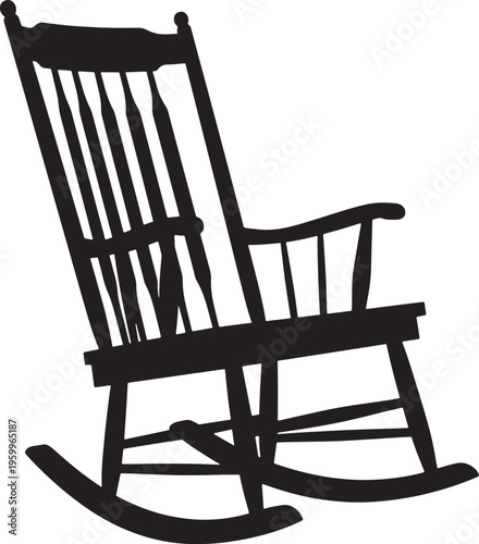 Rocking chair furniture home decor indoor sitting chair