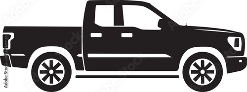 unique pickup truck silhouette