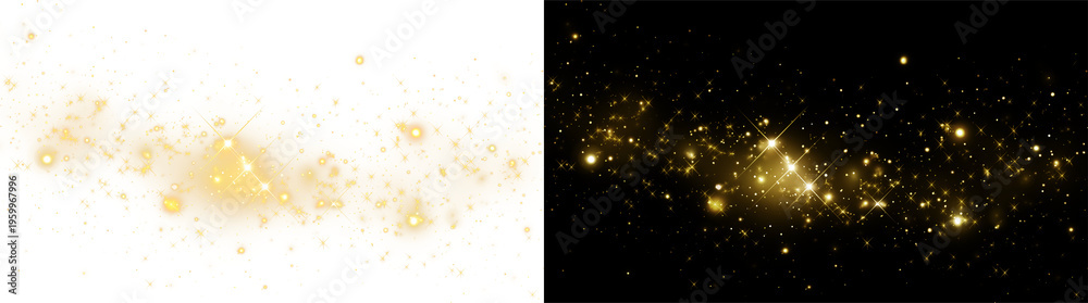 Naklejka premium Fireworks png fireworks exploding against a black background, celebration Golden fireworks display exploding in the night sky isolated on transparent background Champagne gold sparkles firework PNG