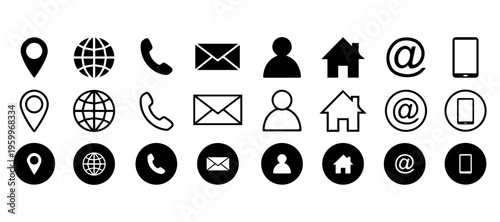 social media vector icons 