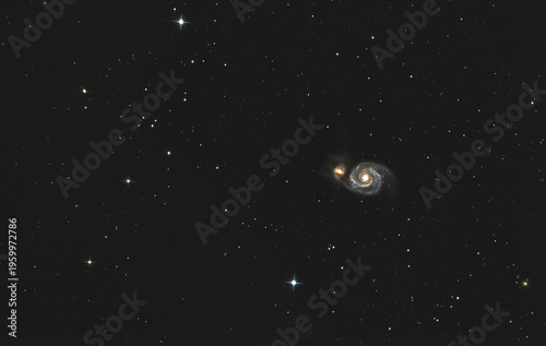 La Galaxie du Tourbillon M51