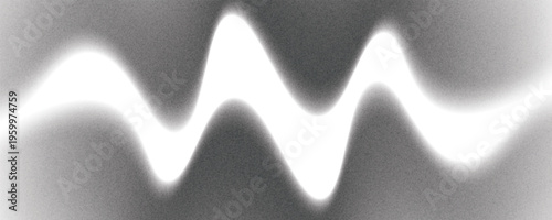 Wavy grain gradient texture. Black stippled flowing line background. Grunge noise dot work wallpaper for banner, poster, brochure. Undulate sandy backdrop with speckles, particles, granules. Vector