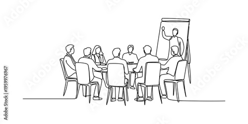 Minimalist continuous line drawing of a graceful flamingo standing on a single horizontal ground Vector, illustration