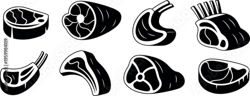 Various stylized illustrations of internal organ cross-sections and anatomical views