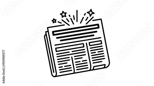 Fresh News Announcement Icon