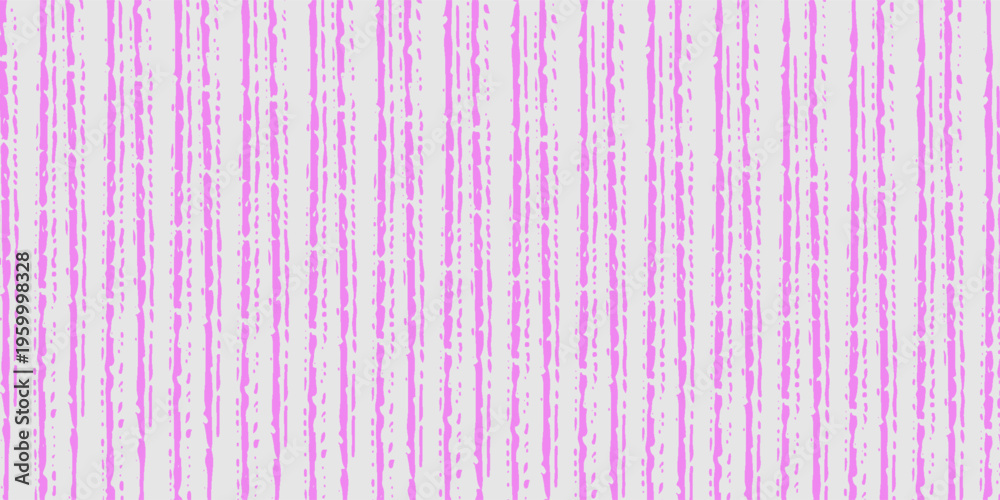Fototapeta premium Light pink seamless watercolor stripes background. Abstract strokes repeated pattern. Summer pastel straight horizontal lines for fabric, textile, wrapping paper, banner, poster. Vector wallpaper