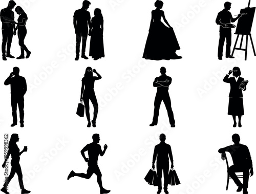 Isolated mathematical symbols on transparent background for algebra and geometry