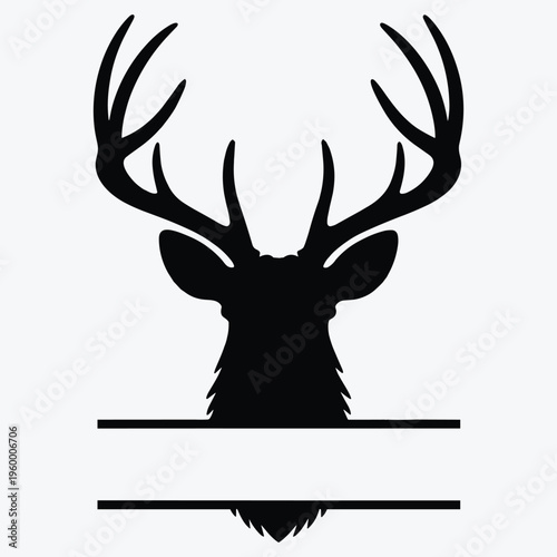 Deer Name Svg, Deer Head Svg, Deer Face Svg, Deer Flower Svg, Deer Clipart, Deer Cricut, Deer Cut file, Deer Shirt, Deer Vector,Hunting SVG