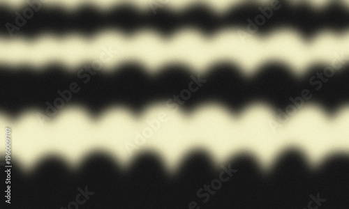 Abstract Black and Cream Grainy Wavy Background. Template for Banner, background and etc.