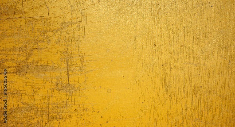 Naklejka premium Golden yellow wood panel background with artistic grain texture ideal for creative and design projects