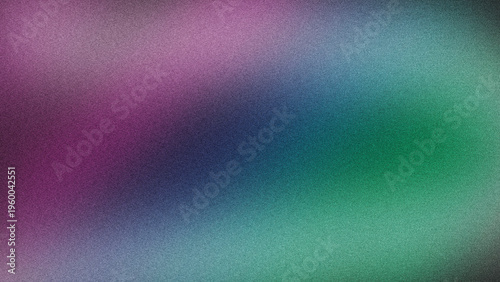 Abstract gradient background with noise effect and vibrant color transitions smooth
