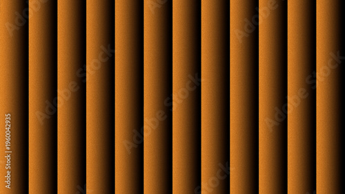 Vibrant abstract image with vertical lines forming a striped pattern in bright orange color