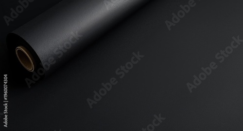 Roll of flexible neoprene fabric utilized in wetsuit making and textile drying