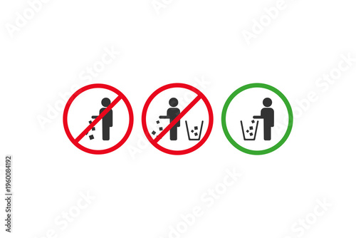 No Elevator Sign Icon Set Accessibility Warning