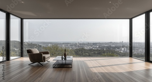 Minimalist living room inte...