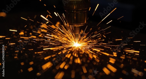 Fiber laser driven cutting ...