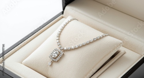 Luxury jewelry case showcas...