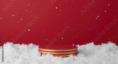 Minimalist winter holiday p...