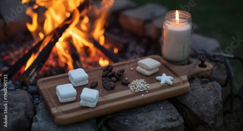 Delightful s'mores ingredie...