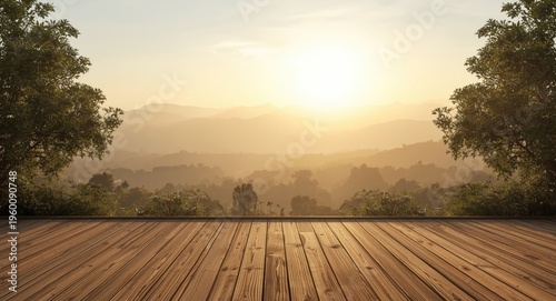 Soft morning glow on natura...