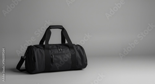 Fitness bag alone on smooth...