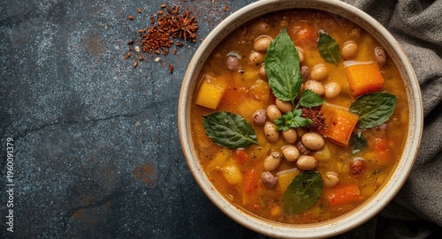 Healthy vegetable and legum...