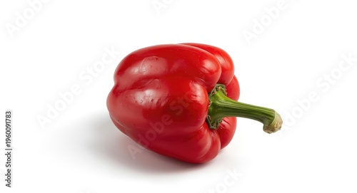 Overripe red pepper with ch...