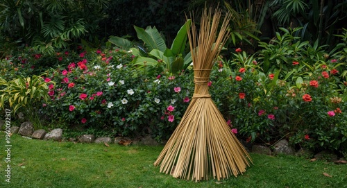 Handmade Sapu Lidi broom of...