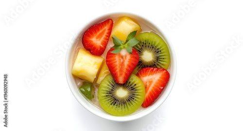Cup filled with fresh cut f...