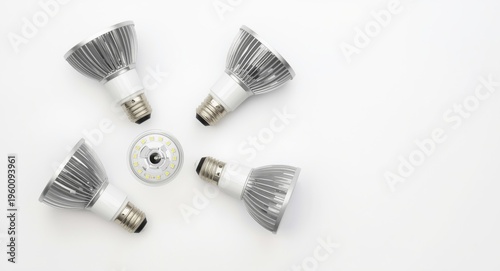 LED GU10 bulb arrangement o...