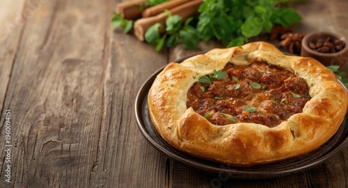 Middle Eastern style pide f...