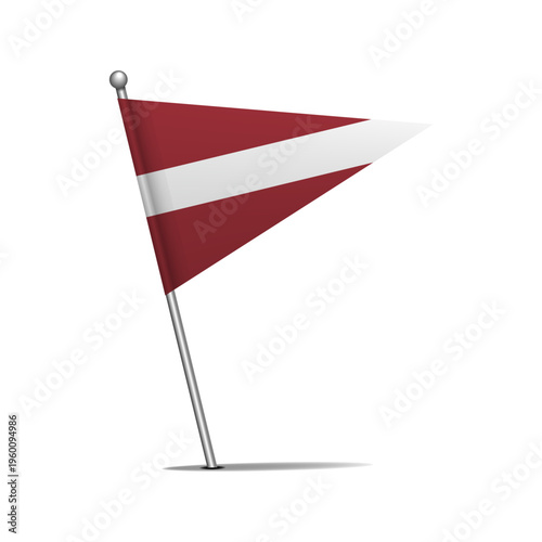 pin Latvia 1