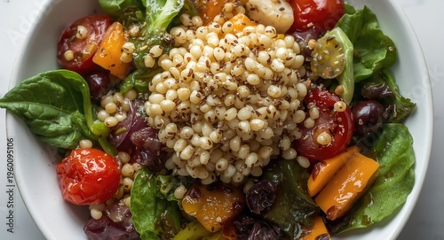 Nutrient rich salad featuri...