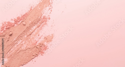 soft pink background featur...
