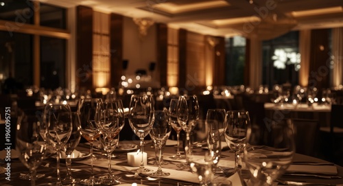 Corporate event with busine...