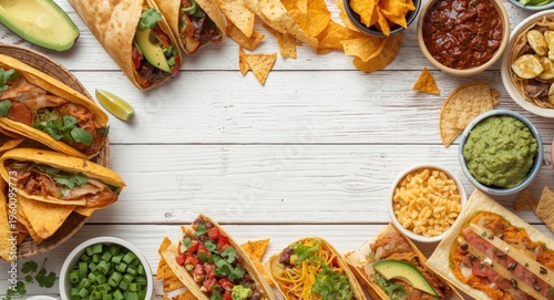 Colorful spread of Mexican ...