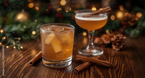 Seasonal cocktails featurin...