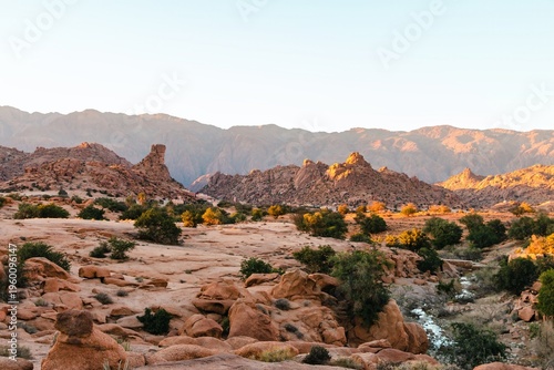 Napoleon's Hat Mountain in Tafraout, Morocco