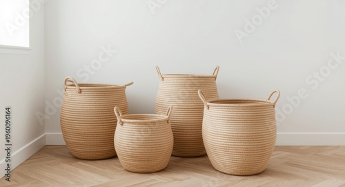 Minimalist living area show...