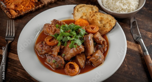 Gourmet Peruvian traditiona...