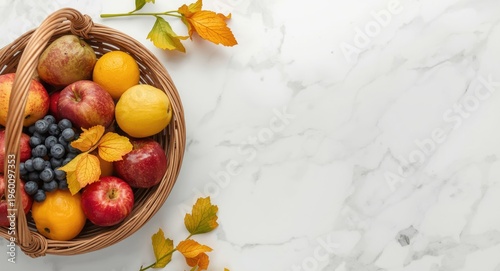 Seasonal fruit basket resti...