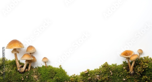 Minimalist white backdrop w...